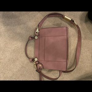 Dusty pink crossbody NWOT
